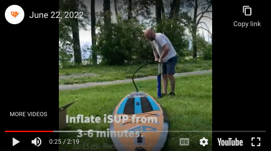 12'6 South Forest Comp. Bamboo Venture Inflatable