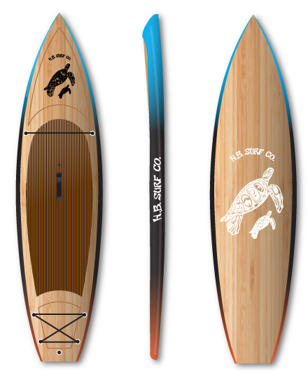 Carbon Bamboo Touring Rigid Paddleboard