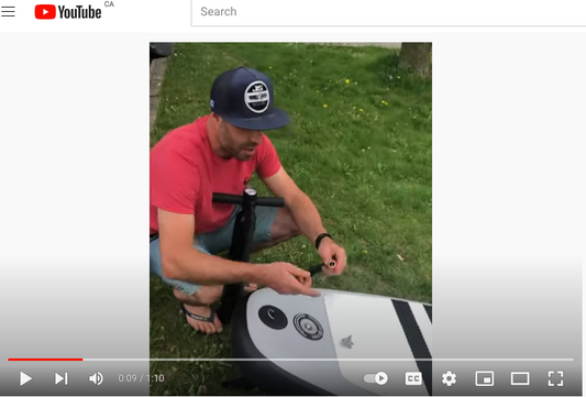 Different Breed inflatable paddleboards - quick tip pump up and psi. read with Frankie